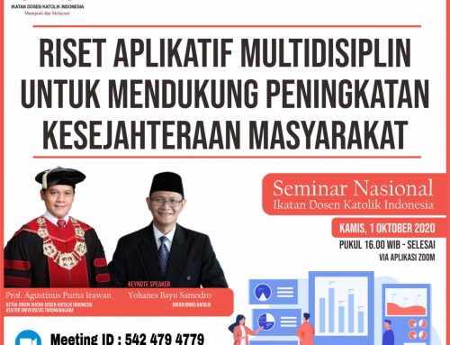 Seminar Nasional IKDKI I – Riset Aplikatif Multidisiplin Untuk Mendukung Peningkatan Kesejahteraan Masyarakat