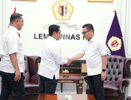 DPP IKDKI Audiensi dengan Gubernur Lemhannas Bahas Kolaborasi