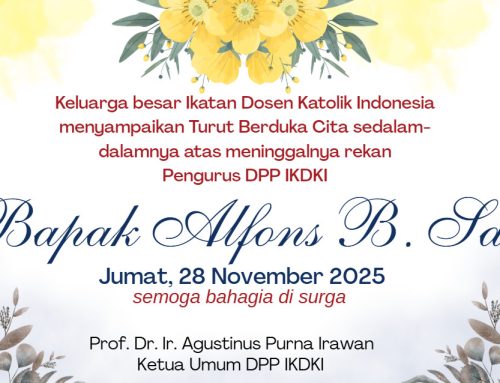 Turut Berduka untuk Bapak Alfons B. Say